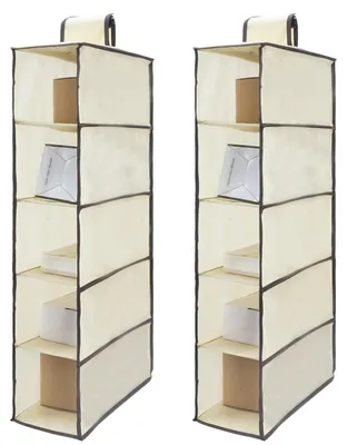 Zdjęcie produktu dla Wieszany organizer z 5 przegródkami na odzież