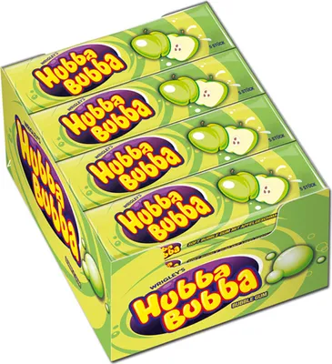 Produktbild von Wrigleys Hubba Bubba Apfel 5er