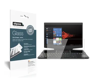 Produktbild von 1x Schutzfolie für HP Omen X 2S - Anti-Shock 9H Folie dipos Glass Kunststoffglas