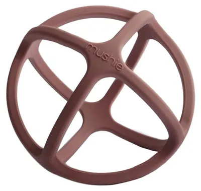 Produktbild von MUSHIE BALL Silikon-Beißring, 3 - 6 Monate, BPA-frei