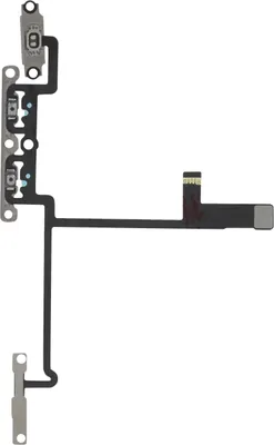 Produktbild von Clappio, Flexkabel Lautstärketaste für iPhone X mit Buzzer, Schwarz