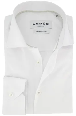 Produktbild von Overhemd Ledub Modern Fit wit