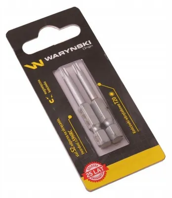 Image de Waryński, jeu de 2 embouts de tournevis Torx T20, 50 mm