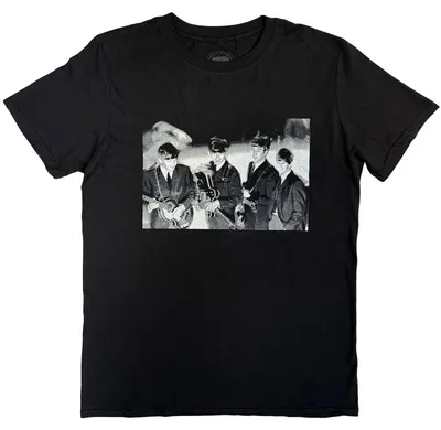 Immagine prodotto di The Beatles - Maglietta grande da uomo Smile Photo - nero