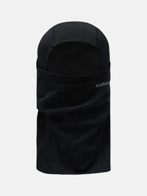 Productafbeelding van PEAK PERFORMANCE, muts van wollen mix, model Sturmhaube, zwart, maat S/M