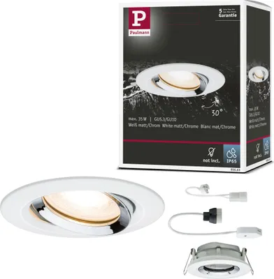Image de Paulmann Luminaire encastré Nova Plus orientable