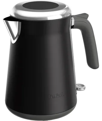 Produktbild von Tefal Collection KI6668E0, 1,7 l, 2400 W, Schwarz, Edelstahl, Regelbare Temperatur, Wasserstandsanzeige