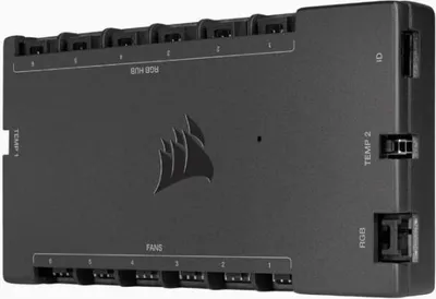 Produktbild von Corsair iCUE Commander CORE XT | Smarter Controller für RGB-Beleuchtung und Lüfterdrehzahl