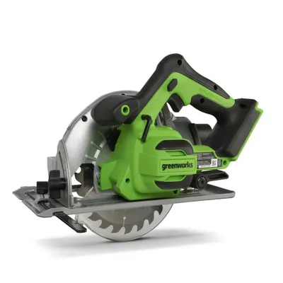 Produktbild von Greenworks 24V Akku-Handkreissäge bürstenloser Motor GD24CS (ohne Akku)