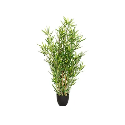 Produktbild von hjh OFFICE umelá rastlina MINI BAMBOO umelá rastlina bambus výška 100,0 cm dekorácie