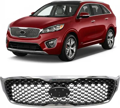 Produktbild von Kühlergrill 86350C5000, passend für KIA SORENTO III UM 2014-2017, Frontgrill