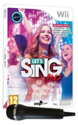 Produktbild von PLAION Let's Sing 2017 + 2 Micros, Wii U, Multiplayer-Modus, T (Jugendliche)