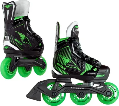 Produktbild von MISSION INLINEHOCKEY SKATE LIL' RIPPER ADJ. - YTH., Weite :R = Regular, Größe:25-28