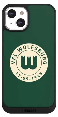 Produktbild von NIVOCASE Handyhülle für Apple iPhone 13  Hülle NIVOpure Case Schwarz Offizielles Lizenzprodukt VfL Wolfsburg 80 Jahre