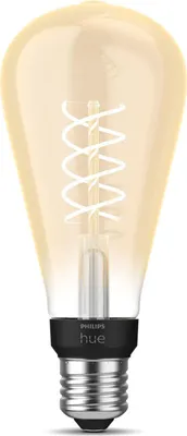 Produktbild von Philips Hue White Filament LED ST72 E27, 550lm [Energieklasse G] (34306100)