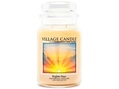 Produktbild von Village Candle Brighter Days 602g Duftkerze im Glas Brighter Days