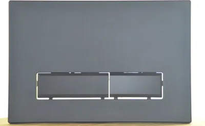 Produktbild von Drückerplatte Schwarz Matt aus matt /passend für die Sigma Serie UP320 Geberit UP300,700,720, / 2-Mengen Spülung/Betätigung von vorne Doppelspülung