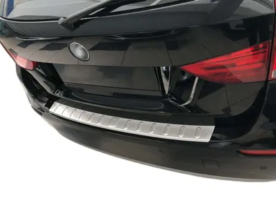 Zdjęcie produktu dla Matowa osłona zderzaka ze stali nierdzewnej dla BMW X1 E84 2009-2012 przed LCI | z fazowaniem