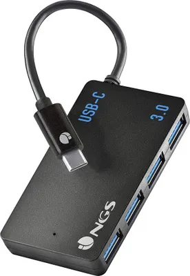 Immagine prodotto di NGS WonderIHub4/ 4xUSB Hub USB Tipo-C NGS WonderIHub4/ 4xUSB