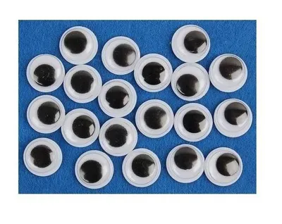 Imagen del producto de Ojos móviles de 8 mm, 24 unidades - Fandy