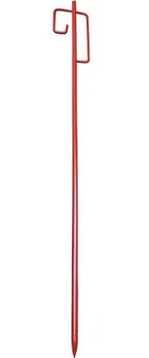 Produktbild von Absperrleinenhalter, glatt,  Sicherheitsbügel, 14 x 1200 mm