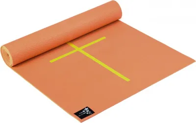 Produktbild von Yogistar Yogamatte plus - alignment mango Maße: 195 cm x 61 cm x 5mm