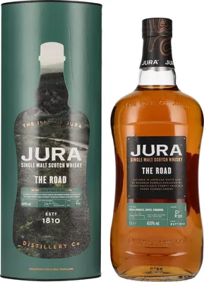 Image de Jura THE ROAD Single Malt Scotch Whisky 43,6% Vol. 1l en boîte cadeau
