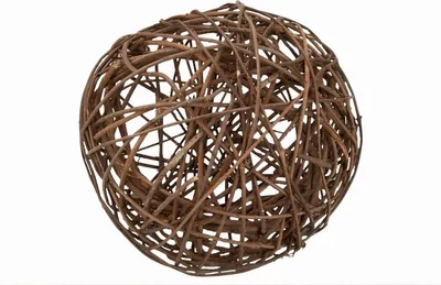 Produktbild von Brunch Ball Natur 20 cm Rankenkugel Rattanball Weidenkugel Dekokugel groß Deko