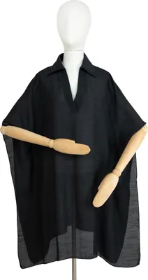 Produktbild von Art Of Polo Damen-Poncho Philfee schwarz One size