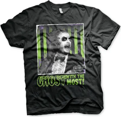 Produktbild von Beetlejuice T-Shirt Herren Ghost With The Most schwarz XL