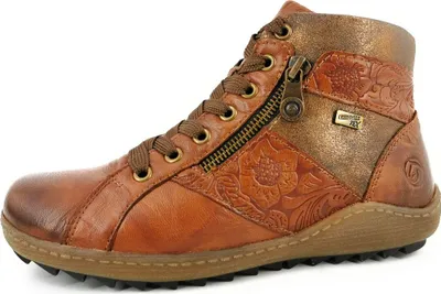 Produktbild von Remonte  Damenschuhe Stiefel Schnürer Stiefelette Braun Freizeit, Schuhgröße:36 EU