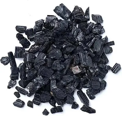 Produktbild von Schwarze Turmalinsplitter – ± 0,5–1,5 cm; ±800g