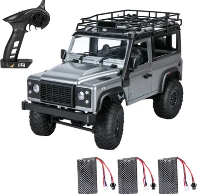 Produktbild von MN 99s 2.4G 1/12 4WD RTR Crawler RC Auto Geländewagen für Land Rover Fahrzeugmodelle 3 Batterien