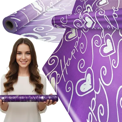 Image de Papier d'emballage cadeau Paperhit 20 mètres mégarouleau décoratif pour anniversaire