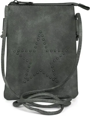 Produktbild von styleBREAKER Mini Bag Umhängetasche mit Nieten in Stern Form, Schultertasche, Handtasche, Tasche, Damen 02012235