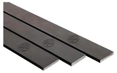 Produktbild von Flacheisen S235JR / Schwarz (50x8mm, Länge: 500mm)