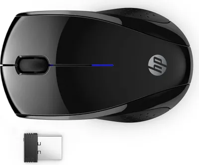 Zdjęcie produktu dla HP Mysz bezprzewodowa 220 Silent, Oburęczny, RF Wireless, 1600 DPI, Czarny
