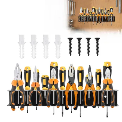 Produktbild von Schraubendreher mit Werkzeughalter, 40 cm, Wandhalterung für Werkzeuge