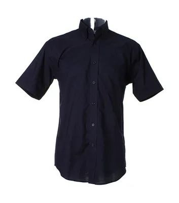Produktbild von Kustom Kit Workwear Herren Oxford Kurzarm Hemd, Shirt, Größe:18.5 (47cm), Farbe:French Navy