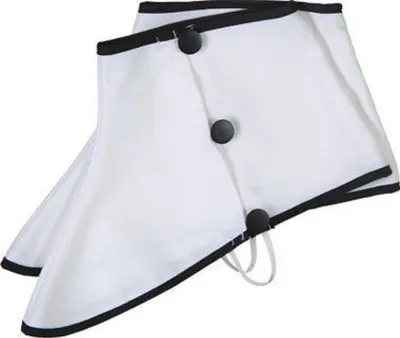 Gamaschen weiß 20er Jahre Kostüm Schuhüberzieher Charleston Stukpen Mafia Boss Kostüm-Zubehör Fasching Karneval Mottoparty 20er Jahre Accessoire
