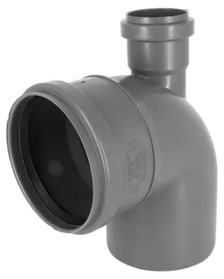 Produktbild von Abwasserrohrbogen  HT Rohr Bogen PP 90°  DN 110  50 Abzweigung