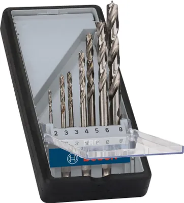 Image de BOSCH 2607019923 BOSCH PRO Wood Holzbohrer-Set, 7-teilig