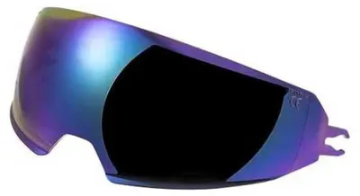 Imagen del producto de Visera para casco, color azul, modelos LS2 324/397/521/436/399/390/327. Talla única