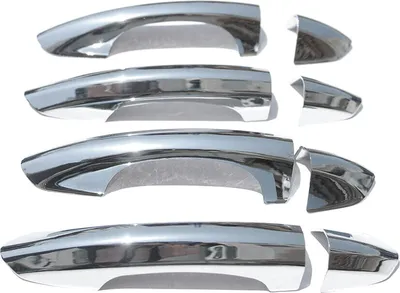 Zdjęcie produktu dla Nakładki na klamki drzwi do Ford Mondeo mk5 2014-2022 chrom ABS 8x