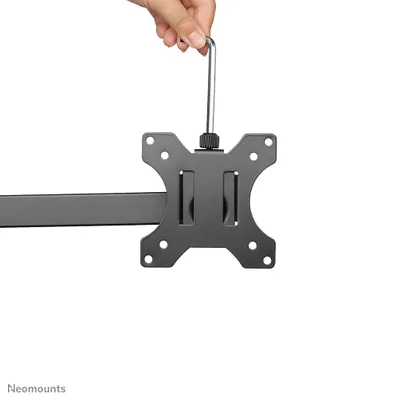 Produktbild von Neomounts FPMA-D550D4BLACK Monitorarm 13-32", Klemme/Durchführung, 6 kg, 33 cm (13"), 81,3 cm (32"), 100 x 100 mm, Schwarz