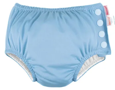 Obrázok produktu pre Plavky pre bábätká, modré, veľkosť 0-6 mesiacov, určené pre bábätká