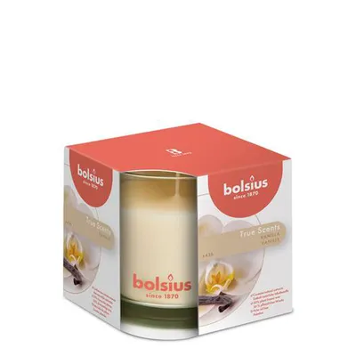 Produktbild von Bolsius Duftglas gross Vanille