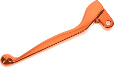 Image de Levier à main gauche - orange - pour embrayage, aluminium massif