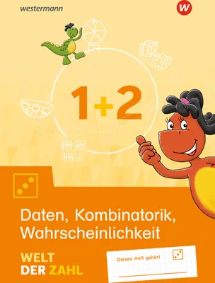 Image de Welt der Zahl 1 / 2. Arbeitsheft Daten, Kombinatorik, Wahrscheinlichkeit