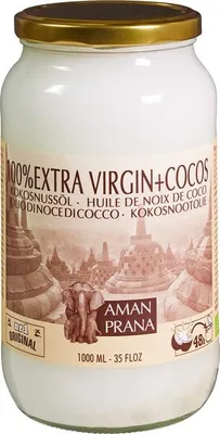 Productafbeelding van Amanprana Kokosolie (1000 ml)